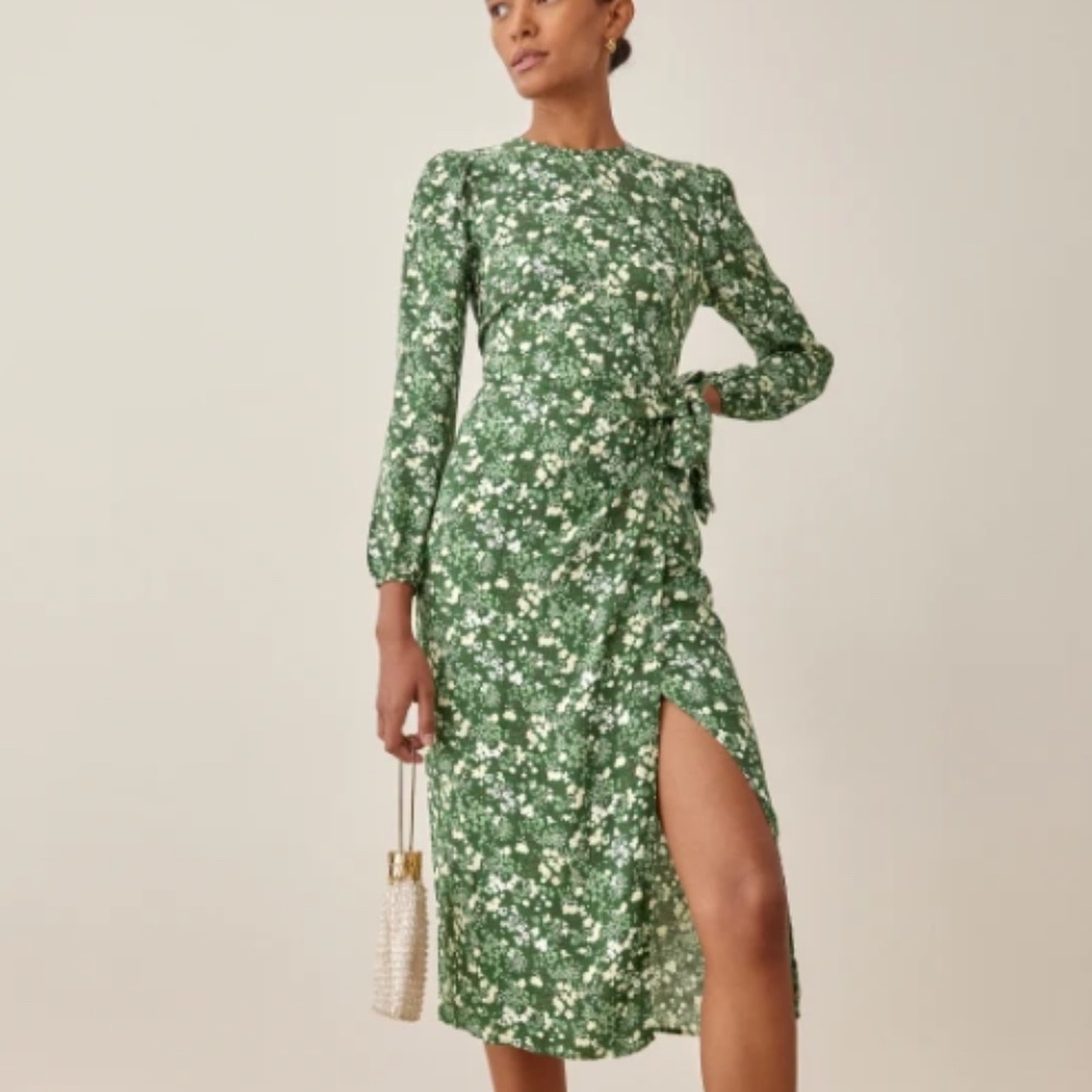 Reformation Reza Dress - Autumnal